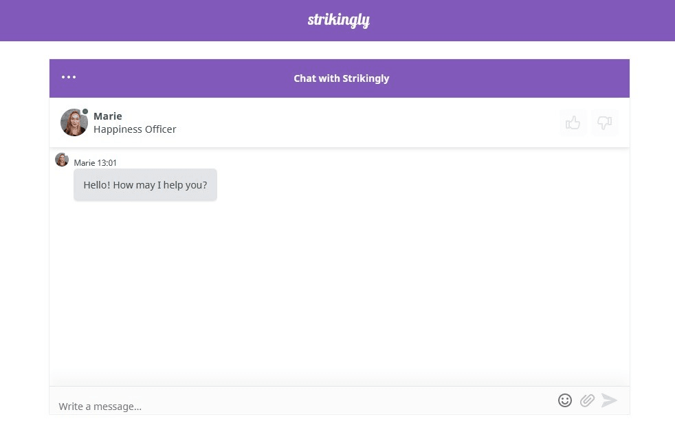 Strikingly客戶支援 Strikingly客戶支援